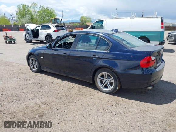 2008 BMW 3 Series 328xi with VIN WBAVC93568K044350, listed as a IAAI auction lot 42163248 with 77,841 mi miles. Bid and sale history available at carsss.com. Image 3.