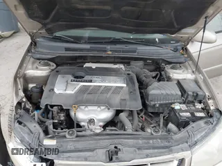 2004 Kia Spectra LX with VIN KNAFE121245064294, listed as a IAAI auction lot 41424241 with 110,136 mi miles. Bid and sale history available at carsss.com. Image 10.