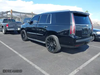 2018 Cadillac Escalade Luxury with VIN 1GYS4BKJ6JR148241, listed as a IAAI auction lot 41874506 with 92,140 mi miles. Bid and sale history available at carsss.com. Image 3.