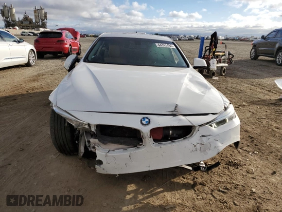 2014 BMW 4 Series 435i with VIN WBA3R1C5XEF729110, listed as a Copart auction lot 44313485 with 147,046 mi miles and Salvage Title. Bid and sale history available at carsss.com. Image 5.