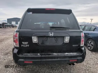 2006 Honda Pilot EX-L with VIN 5FNYF18576B019873, listed as a Copart auction lot 49908125 with 280,836 mi miles and Salvage Title. Bid and sale history available at DreamBid. Image 6.