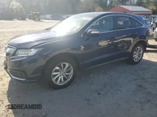 2017 Acura RDX Technology with VIN 5J8TB4H50HL000526, listed as a Copart auction lot 54510625 with 105,929 mi miles and Salvage Title. Bid and sale history available at DreamBid. Image 1.