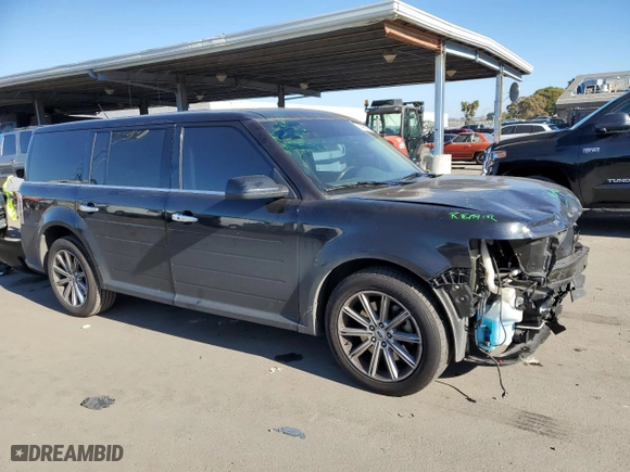 2019 Ford Flex Limited with VIN 2FMGK5D84KBA20304, listed as a Copart auction lot 88466465 with 117,323 mi miles and Salvage Title. Bid and sale history available at carsss.com. Image 4.
