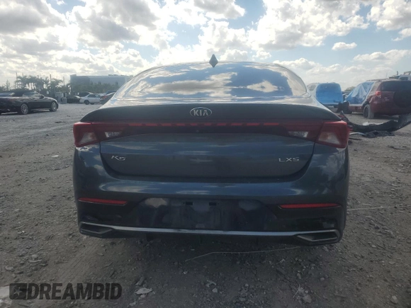 2021 Kia K5 LXS with VIN 5XXG14J29MG071964, listed as a Copart auction lot 50666585 with 95,702 mi miles and Non Repairable. Bid and sale history available at carsss.com. Image 6.