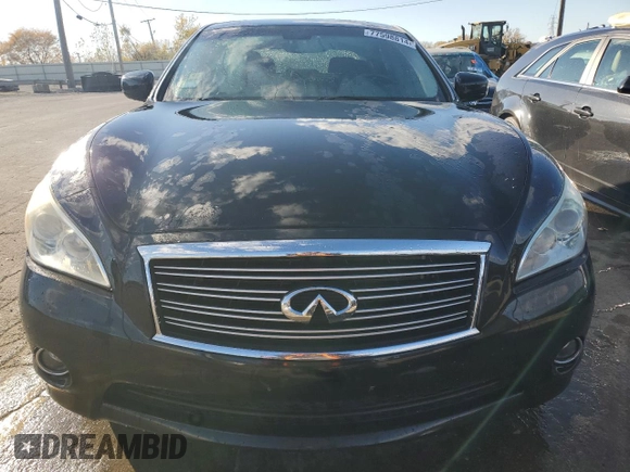 2012 Infiniti M37 with VIN JN1BY1AR5CM393479, listed as a Copart auction lot 77598814 with 174,932 mi miles and Salvage Title. Bid and sale history available at carsss.com. Image 5.