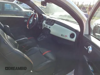 2015 FIAT 500e with VIN 3C3CFFGE3FT570199, listed as a IAAI auction lot 41631856 with 51,692 mi miles. Bid and sale history available at carsss.com. Image 5.