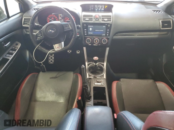 2016 Subaru WRX STI Limited with VIN JF1VA2Y68G9827165, listed as a Copart auction lot 61357975 with 118,565 mi miles and Salvage title. Bid and sale history available at DreamBid. Image 8.