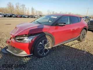 2024 Kia EV6 Wind with VIN KNDC3DLC7R5211410, listed as a Copart auction lot 43232975 with 2,457 mi miles and Salvage Title. Bid and sale history available at carsss.com. Image 1.