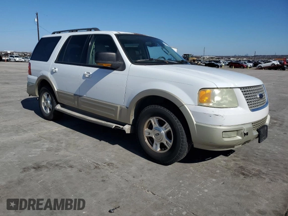2005 Ford Expedition Eddie Bauer with VIN 1FMPU17585LA87612, listed as a Copart auction lot 43434665 with 199,950 mi miles and Salvage Title. Bid and sale history available at carsss.com. Image 4.