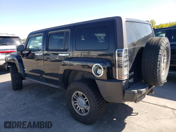 2007 Hummer H3 SUV with VIN 5GTDN13E478185870, listed as a Copart auction lot 74617624 with 169,618 mi miles and Clean Title. Bid and sale history available at carsss.com. Image 2.