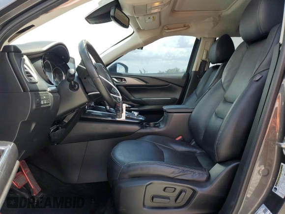 2018 Mazda CX-9 Touring with VIN JM3TCACY7J0232017, listed as a Copart auction lot 54935485 with 99,350 mi miles and Salvage title. Bid and sale history available at DreamBid. Image 7.