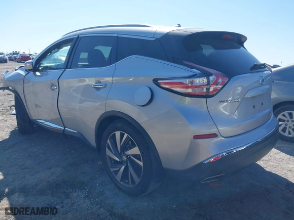 2015 Nissan Murano S with VIN 5N1AZ2MG5FN247230, listed as a IAAI auction lot 41783518 with 111,699 mi miles. Bid and sale history available at carsss.com. Image 3.