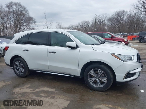 2020 Acura MDX with VIN 5J8YD4H30LL045764, listed as a IAAI auction lot 41697580 with 36,410 mi miles. Bid and sale history available at carsss.com. Image 13.