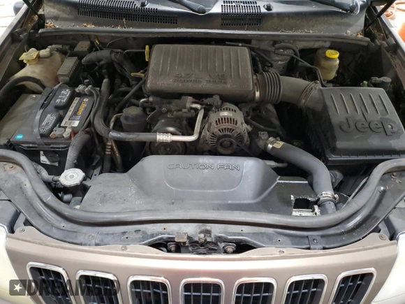 2002 Jeep Grand Cherokee Limited with VIN 1J4GW58NX2C248892, listed as a Copart auction lot 55574615 with 164,010 mi miles and Salvage title. Bid and sale history available at DreamBid. Image 12.