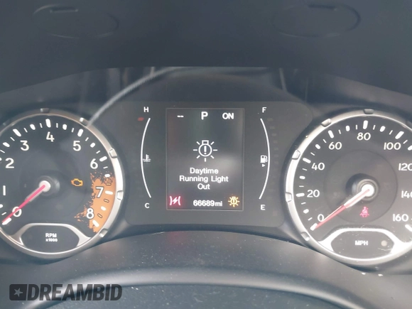 2018 Jeep Renegade Latitude with VIN ZACCJBBB2JPH59443, listed as a IAAI auction lot 42555557 with 66,689 mi miles and . Bid and sale history available at DreamBid. Image 7.
