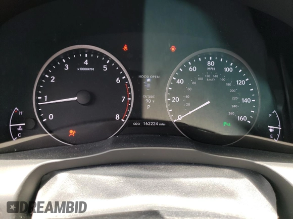 2015 Lexus ES 330 with VIN JTHBK1GGXF2185553, listed as a Copart auction lot 63498005 with 162,224 mi miles and Salvage title. Bid and sale history available at DreamBid. Image 9.