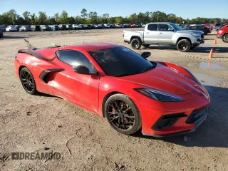 2024 Chevrolet Corvette 2LT with VIN 1G1YB2D43R5120454, listed as a Copart auction lot 81059734 with 17,060 mi miles and Salvage title. Bid and sale history available at DreamBid. Image 4.