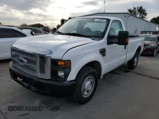 2010 Ford F-250 with VIN 1FTNF2A52AEB27105, listed as a Copart auction lot 77890344 with 133,664 mi miles and Clean title. Bid and sale history available at DreamBid. Image 1.