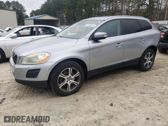2012 Volvo XC60 3.0L with VIN YV4902DZ7C2346791, listed as a Copart auction lot 51466215 with 106,270 mi miles and Salvage Title. Bid and sale history available at carsss.com. Image 1.