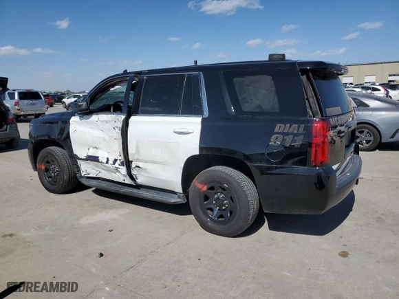 2018 Chevrolet Tahoe Commercial with VIN 1GNLCDEC3JR215701, listed as a Copart auction lot 49587735 with 68,732 mi miles and Salvage Title. Bid and sale history available at carsss.com. Image 2.