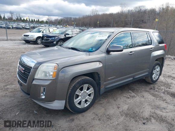 2010 GMC Terrain SLE-1 with VIN 2CTALBEW1A6276320, listed as a IAAI auction lot 41978199 with 112,078 mi miles. Bid and sale history available at carsss.com. Image 2.