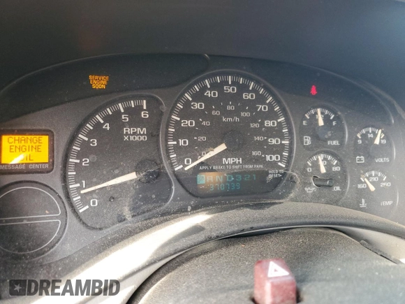 2002 Chevrolet Tahoe LS with VIN 1GNEC13Z42J201806, listed as a Copart auction lot 69616494 with 370,739 mi miles and Clean Title. Bid and sale history available at carsss.com. Image 9.
