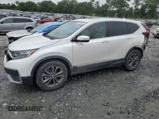 2020 Honda CR-V EX with VIN 7FARW1H59LE004988, listed as a Copart auction lot 59726565 with 38,136 mi miles and Salvage title. Bid and sale history available at DreamBid. Image 1.