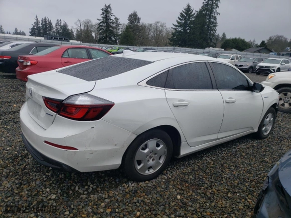2022 Honda Insight EX with VIN 19XZE4F53NE005873, listed as a Copart auction lot 46103555 with 37,447 mi miles and Salvage Title. Bid and sale history available at carsss.com. Image 3.