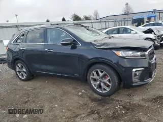 2019 Kia Sorento SX V6 with VIN 5XYPKDA52KG503925, listed as a Copart auction lot 45850785 with 59,107 mi miles and Salvage Title. Bid and sale history available at carsss.com. Image 4.