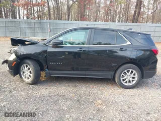 2023 Chevrolet Equinox LT with VIN 3GNAXUEG3PL241259, listed as a IAAI auction lot 40833921 with 34,057 mi miles. Bid and sale history available at carsss.com. Image 13.