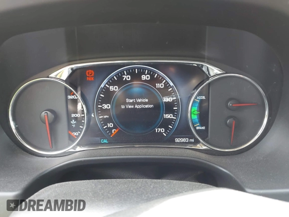 2017 GMC Acadia Denali with VIN 1GKKNPLS3HZ261585, listed as a IAAI auction lot 42057563 with 92,983 mi miles. Bid and sale history available at carsss.com. Image 7.
