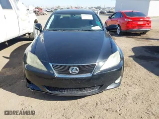 2006 Lexus IS 350 Auto with VIN JTHBE262X62001845, listed as a IAAI auction lot 41537000 with 232,452 mi miles. Bid and sale history available at carsss.com. Image 6.