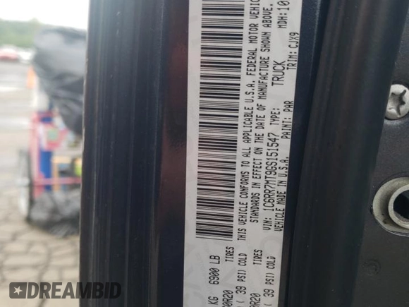 2016 Ram 1500 Sport z VIN 1C6RR7MT9GS151547, wystawiony jako Copart lot #59513865 z przebiegiem 110 763 mil mil oraz Szkoda całkowita • Salvage title. Historia ofert i sprzedaży dostępna na DreamBid. Obrazek 13.
