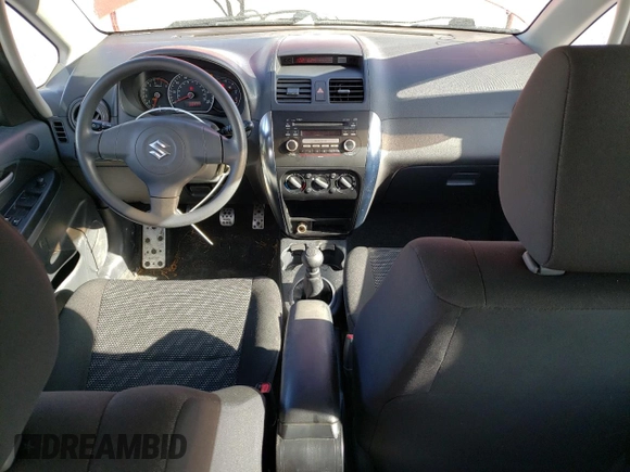 2007 Suzuki SX4 with VIN JS2YB413075103757, listed as a Copart auction lot 46466245 with 56,471 mi miles and Salvage Title. Bid and sale history available at carsss.com. Image 8.