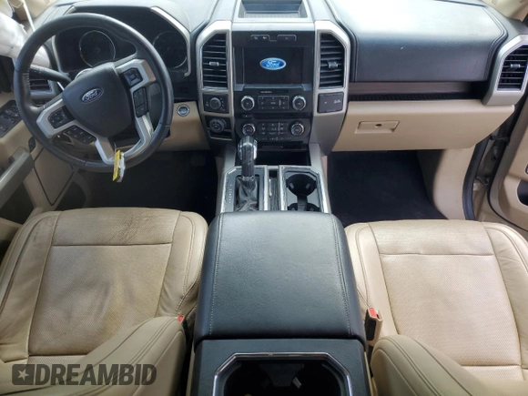 2017 Ford F-150 XL with VIN 1FTEW1EF3HKC90046, listed as a Copart auction lot 58929375 with 166,757 mi miles and Salvage title. Bid and sale history available at DreamBid. Image 8.