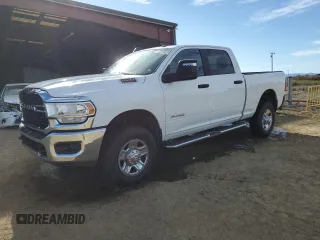 2024 Ram 2500 Big Horn with VIN 3C6UR5DJ5RG341921, listed as a Copart auction lot 88494245 with 9,816 mi miles and Clean Title. Bid and sale history available at carsss.com. Image 1.