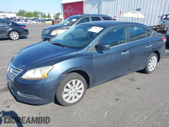 2014 Nissan Sentra SV with VIN 3N1AB7AP5EY214078, listed as a IAAI auction lot 42784310 with 97,010 mi miles and . Bid and sale history available at DreamBid. Image 2.