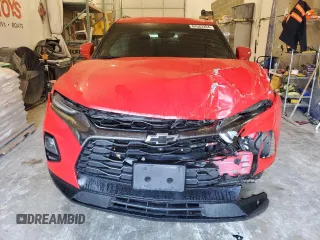 2019 Chevrolet Blazer RS with VIN 3GNKBJRS3KS690164, listed as a Copart auction lot 84563264 with 110,980 mi miles and Salvage Title. Bid and sale history available at DreamBid. Image 5.