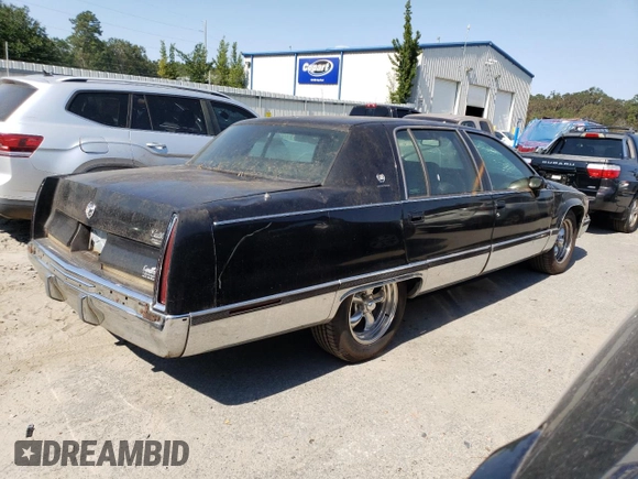 1994 Cadillac Fleetwood z VIN 1G6DW52PXRR704063, wystawiony jako Copart lot #75345394 z przebiegiem 96 067 mil mil oraz Szkoda całkowita • Salvage title. Historia ofert i sprzedaży dostępna na DreamBid. Obrazek 3.