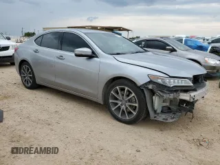 2017 Acura TLX V6 w/Technology Pkg with VIN 19UUB2F59HA003643, listed as a Copart auction lot 56173885 with 91,065 mi miles and Salvage title. Bid and sale history available at DreamBid. Image 4.