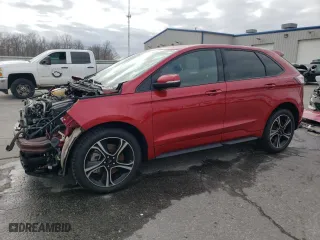 2021 Ford Edge ST with VIN 2FMPK4APXMBA34202, listed as a Copart auction lot 83000364 with 75,774 mi miles and Salvage Title. Bid and sale history available at carsss.com. Image 1.
