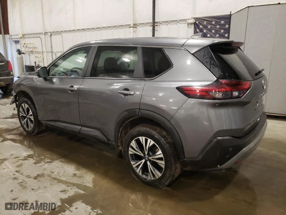 2022 Nissan Rogue SV with VIN 5N1BT3BB0NC670536, listed as a Copart auction lot 47064565 with 74,027 mi miles and Salvage Title. Bid and sale history available at carsss.com. Image 2.