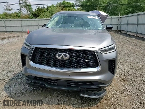 2022 Infiniti QX60 Pure with VIN 5N1DL1ES5NC338231, listed as a Copart auction lot 60042735 with 37,945 mi miles and Salvage title. Bid and sale history available at DreamBid. Image 14.
