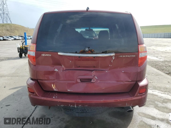 2003 Isuzu Axiom with VIN 4S2CE58X934602149, listed as a Copart auction lot 54438095 with 127,855 mi miles and Salvage Title. Bid and sale history available at carsss.com. Image 6.