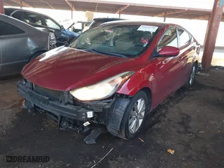 2014 Hyundai Elantra Limited with VIN 5NPDH4AE4EH532678, listed as a IAAI auction lot 41633750 with 180,683 mi miles. Bid and sale history available at carsss.com. Image 18.