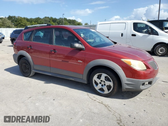 2005 Pontiac Vibe with VIN 5Y2SL638X5Z457549, listed as a Copart auction lot 77574464 with 0 mi miles and Clean Title. Bid and sale history available at carsss.com. Image 4.