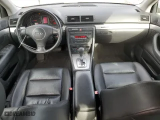 2004 Audi A4 1.8T with VIN WAULC68E24A062424, listed as a Copart auction lot 43200915 with 141,580 mi miles and Salvage Title. Bid and sale history available at carsss.com. Image 8.