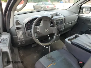 2007 Nissan Titan XE with VIN 1N6AA07AX7N205612, listed as a Copart auction lot 62633655 with 201,431 mi miles and Salvage title. Bid and sale history available at DreamBid. Image 8.
