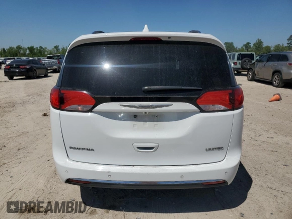 2017 Chrysler Pacifica Limited with VIN 2C4RC1GG0HR644056, listed as a Copart auction lot 52430525 with 119,956 mi miles and Salvage Title. Bid and sale history available at DreamBid. Image 6.