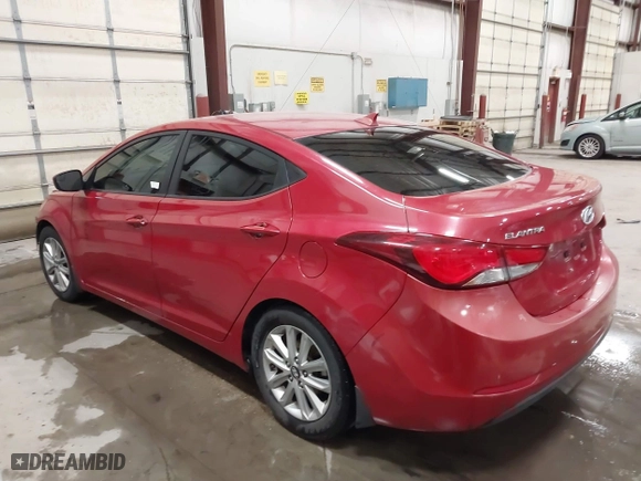 2015 Hyundai Elantra Limited with VIN KMHDH4AE9FU358075, listed as a IAAI auction lot 41760721 with 131,925 mi miles. Bid and sale history available at carsss.com. Image 3.
